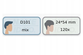 NIIMBOT Thermal Labels 24x54mm 120 ks pro módu D101