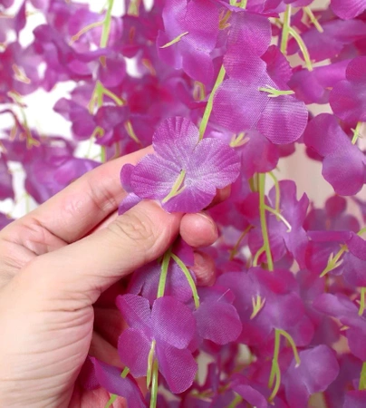 12ks závěsné květiny wisteria wisteria na girlandu