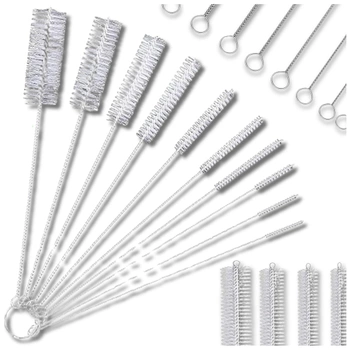 Kartáč na čištění potrubí a kanálových odpadů, sada 10 kusů