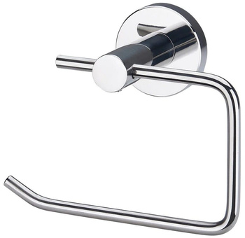 Stříbrný nástěnný držák na toaletní papír, podkrovní WC
