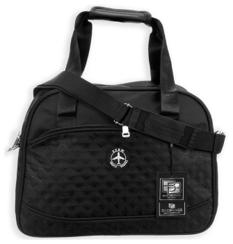 BAD&BAGS černá business taška cestovní taška do letadla příruční zavazadlo