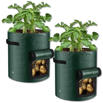 Sada 2 sáčků na sázení zeleniny brambor 35x35 cm