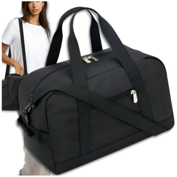 BAD&BAGS business taška pro příruční zavazadlo do letadla černá cestovní