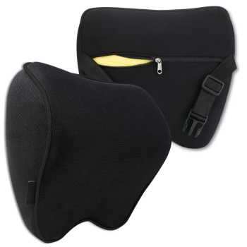 Ergonomický polštářek na hlavu z paměťové pěny