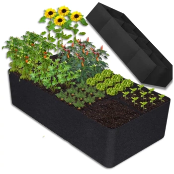 Velký pytlový pytlový květináč na sázení zeleniny 180x90x30 cm