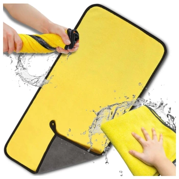 Mikrovláknová utěrka 100x50 cm do auta, čistící hadřík a sušící hadřík