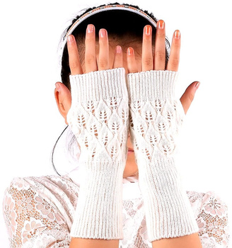 Teplé prolamované palčáky bez prstů