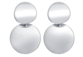 Závěsné kruhové náušnice, kruhové kruhy