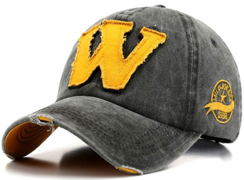 Sportovní džínová baseballová čepice