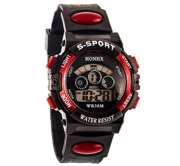 Pro sportovní hodinky Boy se silikonovým páskem