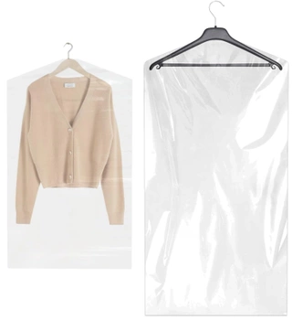 Sada 2 obalů na oděvy vodotěsný organizér do skříně