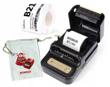 NIIMBOT B21 termotiskárna Bluetooth samolepky s pouzdrem