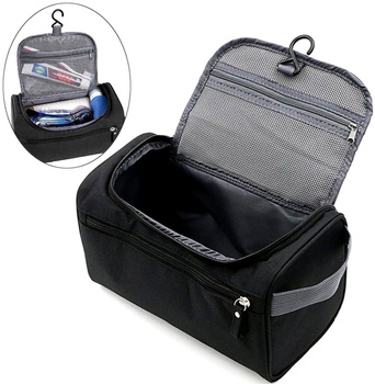 Kosmetická taštička na zavěšení na háček, skládací organizér