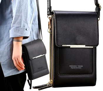 Messenger brašna na telefon, spojka, peněženka