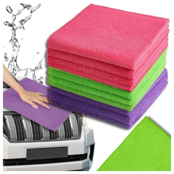 Utěrka z mikrovlákna, sada 10 kusů, 30 cm