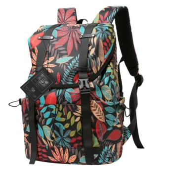 BAD&BAGS barevný batoh pro cestování letadlem do města nepromokavý