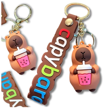 Přívěsek na klíče, dárkový přívěsek kapybara