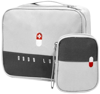 Cestovní lékárnička, lékařský organizér, sada 2 ks