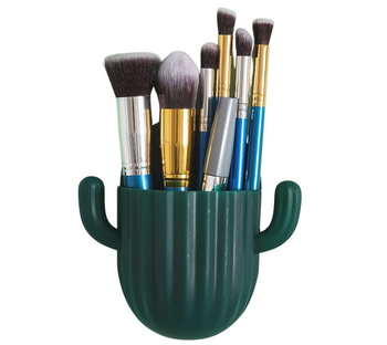 Organizér Koupelnová nádoba na štětce nebo příslušenství, zelená