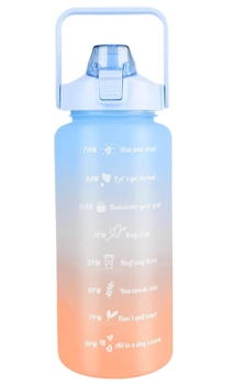 Láhev 2000ml PC sportovní láhev na vodu na pití pevná BPA FREE