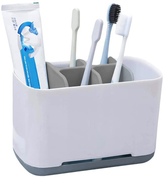 Koupelnový organizér Držák na zubní kartáček