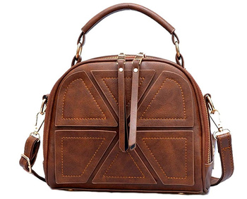 Elegantní dámská kožená kabelka přes rameno