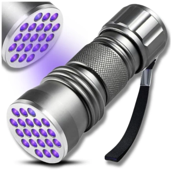 Mini UV detektor svítilny Hliníkový detektor ultrafialového záření