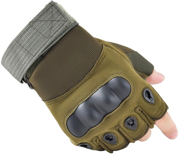 Pánské survival vojenské půlprstové vojenské rukavice