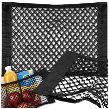 Síť do kufru auta 30x25cm s elastickým suchým zipem