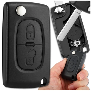 Autoklíč na dálkové ovládání CITROEN C3 C4 C5 BERLINGO PEUGEOT PARTNER