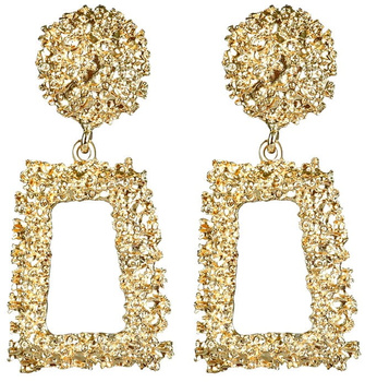 Dámské bohaté, módní, velké náušnice