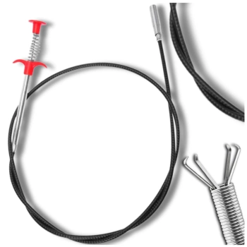 Pružina na odblokování, pružinový drapák, spirála na čištění potrubí