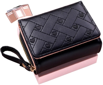 Dámská malá klasická peněženka, PENĚŽENKA se srdíčkem