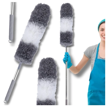 Prachovka, teleskopický kartáč, dlouhá rukojeť