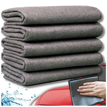 Skleněné utěrky, utěrky 30x30 cm na čištění a sušení, 5 ks