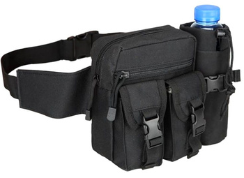 Pánská vojenská taška do pasu s páskem