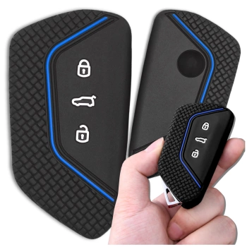 POKROV Silikonové pouzdro na klíč Volkswagen Passat Golf 8