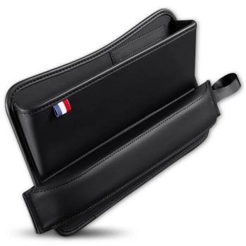 Organizér do auta do mezery mezi sedadly, ekologická kůže, kompaktní