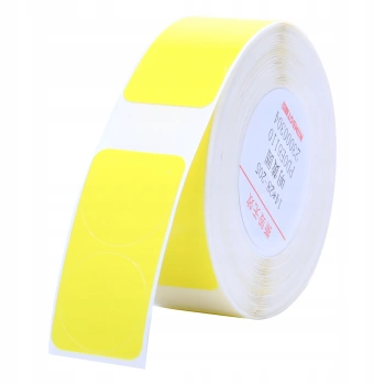 NIIMBOT Thermal Labels Samolepky 14x28mm žluté kulaté x205