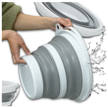 Skládací vědro 10l kompaktní silikonové vědro