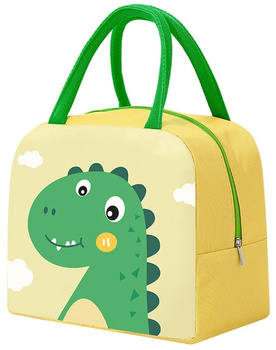 Termální obědová taška LUNCH BOX žlutý dinosaurus