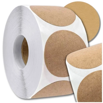 Papírové etikety samolepky na DIY dárky dózy obálky 500 ks