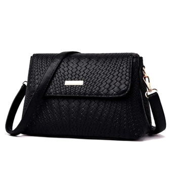 Dámská kožená taška přes rameno, prostorná, ekokůže